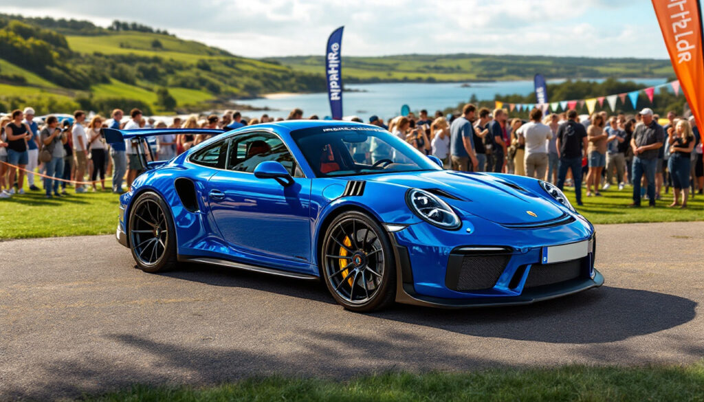 découvrez comment une porsche bleue est devenue la vedette d'un rassemblement automobile dans le morbihan, attirant les regards après son apparition sur netflix. plongez dans cet événement fascinant qui allie passion automobile et culture cinématographique.