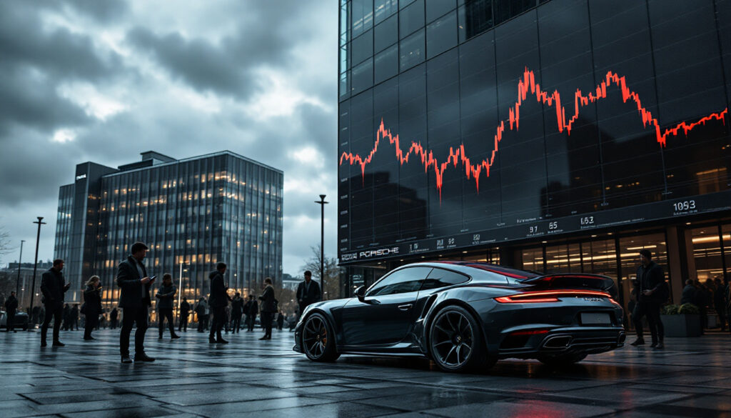 découvrez comment porsche prévoit une baisse de sa rentabilité en 2025, entraînant une chute significative de son action sur le marché de francfort. analyse des conséquences et perspectives pour l'avenir de la marque.