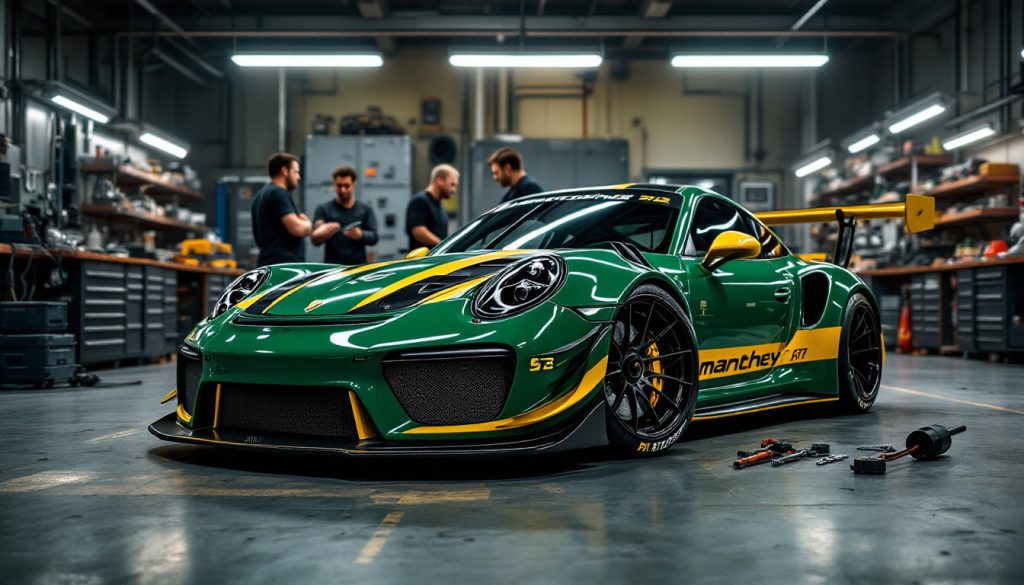 découvrez le nouveau kit prometteur en développement par manthey racing pour la porsche 911 (992.2) gt3. performance, design et innovation sont au rendez-vous pour les passionnés de la marque automobile emblématique.