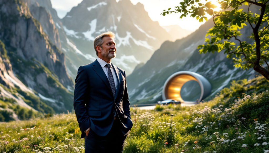 découvrez le projet audacieux du pdg de porsche, qui envisage la création d'un tunnel de 500 mètres sous la montagne, visant à améliorer l'accès à sa villa. un projet innovant alliant luxe et ingéniosité.