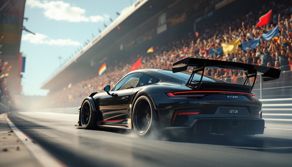 découvrez la toute nouvelle porsche 911 gt3 r de 2026, qui s'apprête à faire ses débuts en course ce week-end. un chef-d'œuvre d'ingénierie, alliant performance et technologie de pointe, elle promet de révolutionner les circuits. ne manquez pas cet événement marquant pour les passionnés d'automobile !