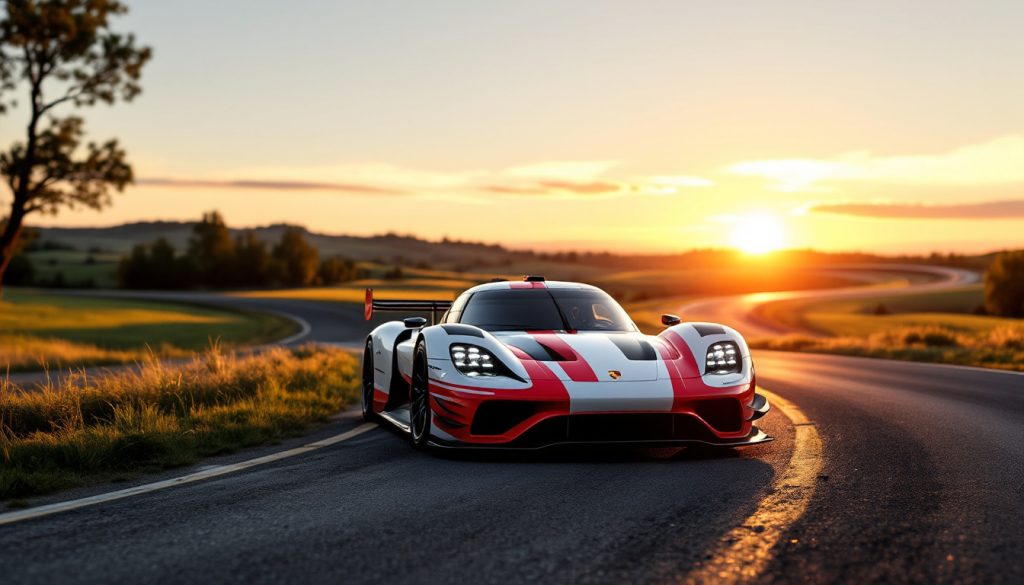 découvrez la nouvelle hypercar de porsche, inspirée des légendaires 24 heures du mans, et désormais homologuée pour la route. un concentré de technologie et de performance signé par l'un des grands noms de l'automobile!