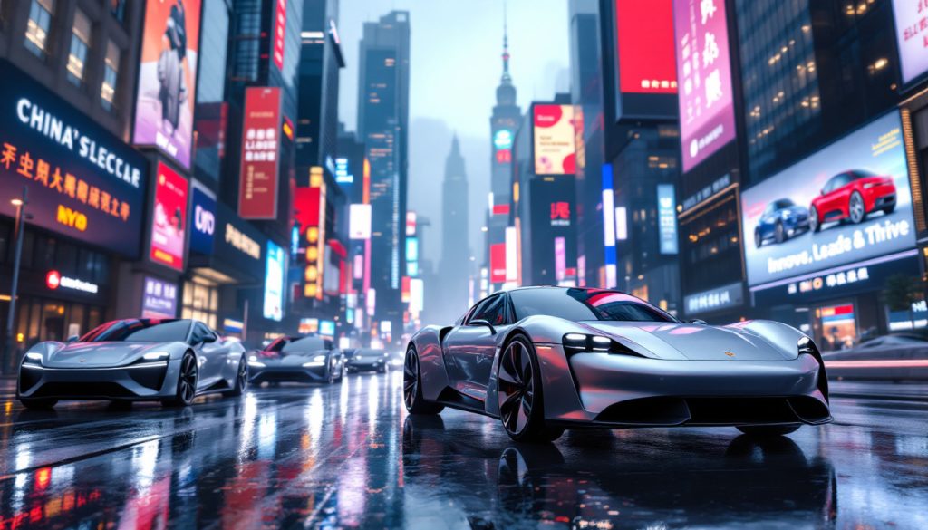 découvrez comment porsche fait face à la concurrence accrue des voitures électriques locales en chine, un marché en plein essor qui redéfinit les règles du jeu pour les marques de luxe. analyse des défis et des opportunités dans un secteur automobile en mutation rapide.