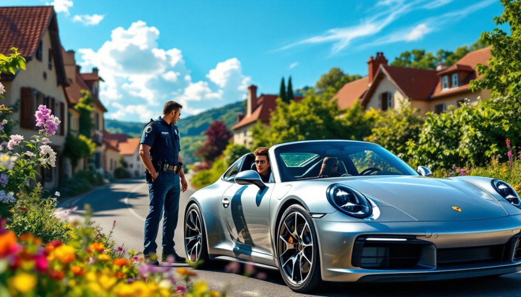 un conducteur a été arrêté à flixecourt pour avoir dépassé la limite de vitesse au volant de sa porsche. découvrez les détails de cette interception qui souligne les enjeux de la sécurité routière.