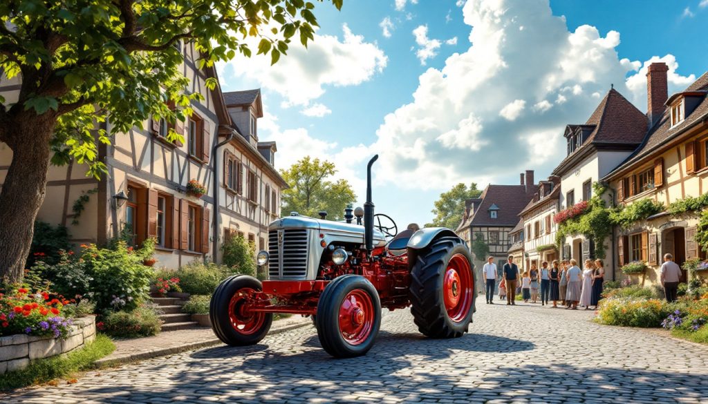 découvrez l'histoire fascinante du tracteur porsche qui s'installe comme une pièce maîtresse du patrimoine historique à hésingue. un témoignage unique du passé industriel et agricole qui ravira les passionnés et les curieux.