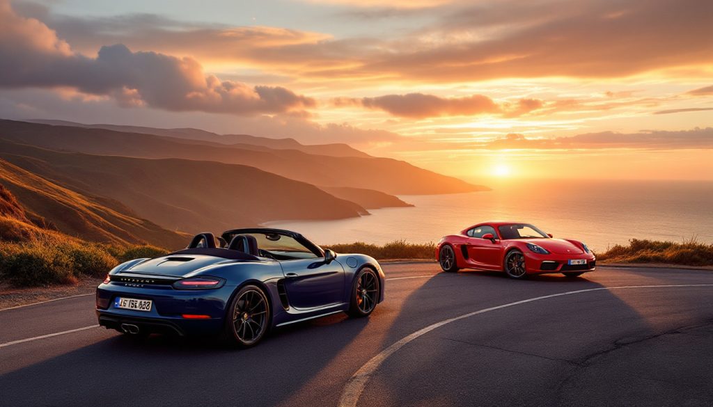 découvrez l'héritage des légendaires porsche 718 boxster et cayman dans cet article poignant qui souligne la fin d'une ère. revivez les moments marquants de ces modèles emblématiques, leur impact sur l'industrie automobile et ce que leur disparition signifie pour les passionnés. un hommage unique aux icônes du sport automobile.