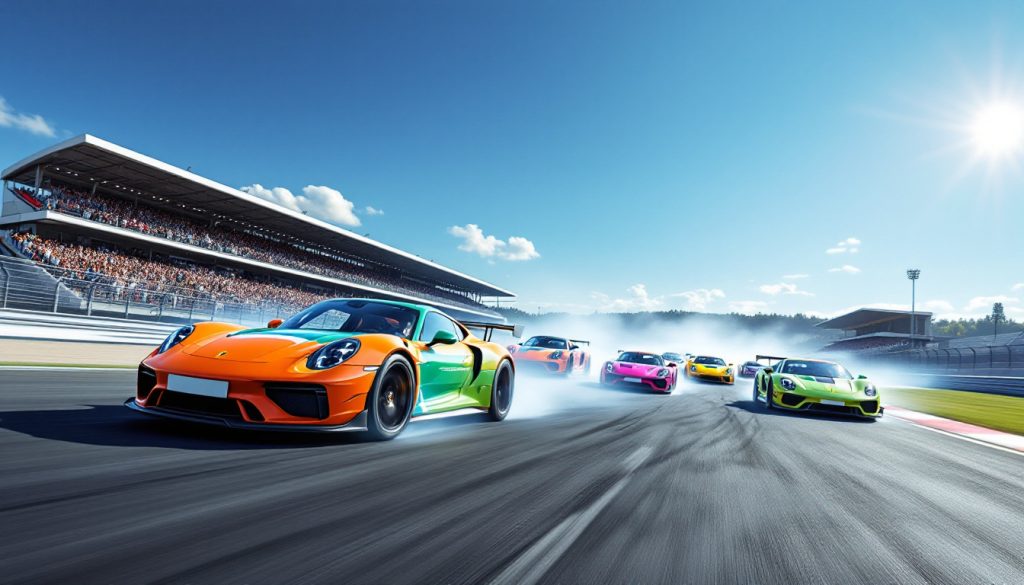 découvrez en images le porsche sprint challenge à dijon-prenois, un événement automobile captivant qui met en avant des performances impressionnantes et une ambiance électrique sur la piste. plongez au cœur de l'action et vivez le frisson de la compétition.