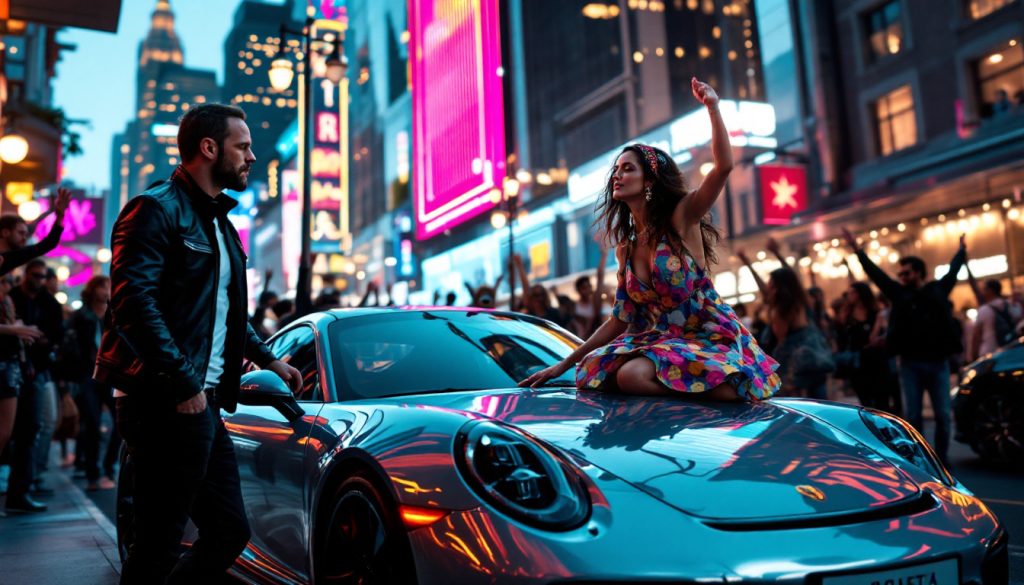 découvrez l'alliance inattendue entre la passion pour la musique de david guetta et l'âme rebelle de janis joplin, le tout sous l'élégance intemporelle de porsche. explorez ce mariage surprenant de luxe et de créativité qui redéfinit les frontières entre l'automobile et la scène musicale.