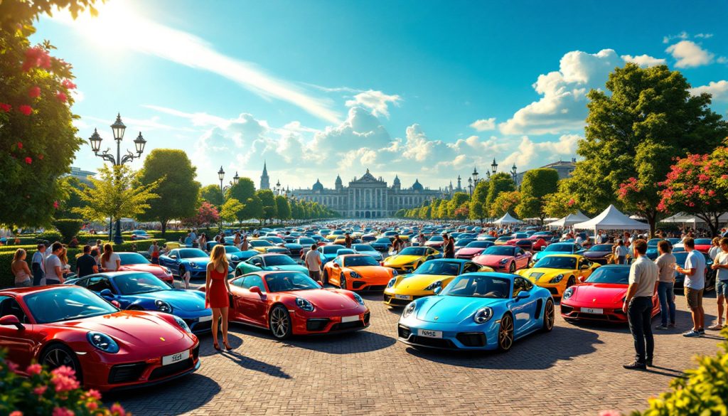 découvrez l'événement exceptionnel réunissant des centaines de porsche et véhicules d'exception à hordain ce jeudi. ne manquez pas cette célébration de l'automobile où passion et raffinement se rencontrent!