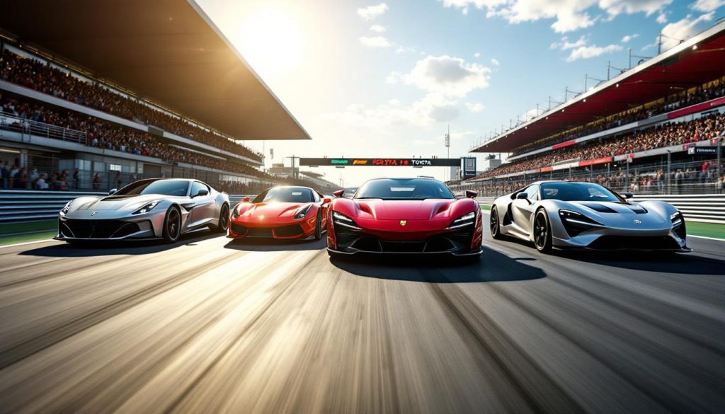 découvrez les performances des marques emblématiques cadillac, ferrari, porsche et toyota qui se placent en tête avant les essais qualificatifs. suivez l'actualité des courses et des pilotes dans cette compétition palpitante !