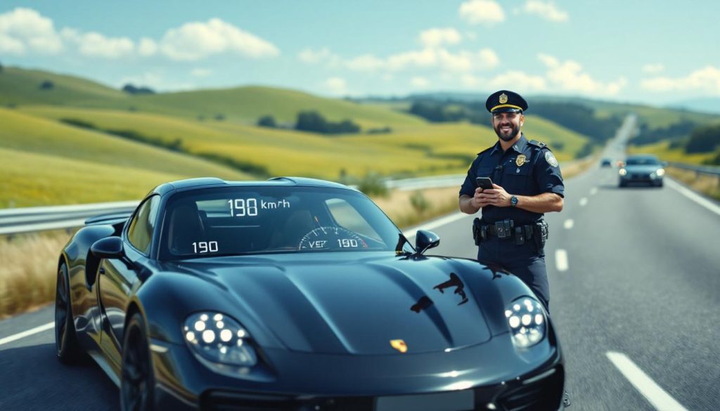 découvrez comment la gendarmerie a réagi avec humour suite à l'interception d'un conducteur roulant à plus de 190 km/h au volant de sa porsche. une réponse originale et décalée qui fait le buzz sur les réseaux sociaux !