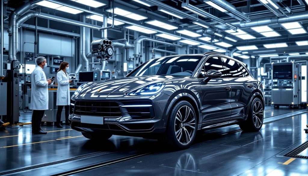 découvrez les dernières avancées du porsche cayenne à moteur thermique, actuellement en phase de tests de perfectionnement. suivez les innovations et performances qui redéfinissent cette icône de suv.