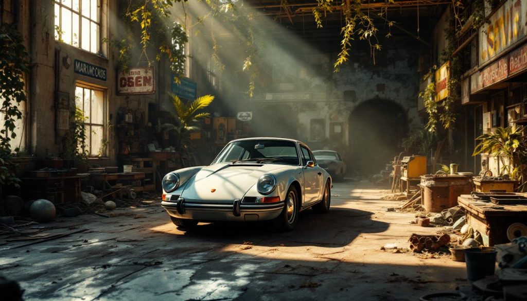 découvrez l'incroyable histoire d'une vieille concession abandonnée, où une légendaire porsche carrera gt attend de retrouver la lumière. entre mystère et passion automobile, explorez ce trésor oublié et plongez dans l'univers fascinant des voitures d'exception.