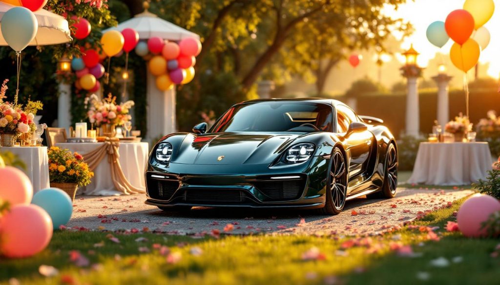 découvrez comment une porsche exceptionnelle peut transformer votre anniversaire en un moment inoubliable. offrez-vous une expérience de conduite unique et développez des souvenirs mémorables avec cette voiture de rêve. célébrez en grande pompe !