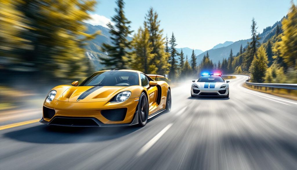 découvrez l'incroyable course-poursuite où un conducteur d'une porsche gt3 a été intercepté par les gendarmes dans leur alpine à une vitesse folle de 200 km/h. revivez les détails de cet affrontement sur les routes et les enjeux de la vitesse sur la sécurité routière.