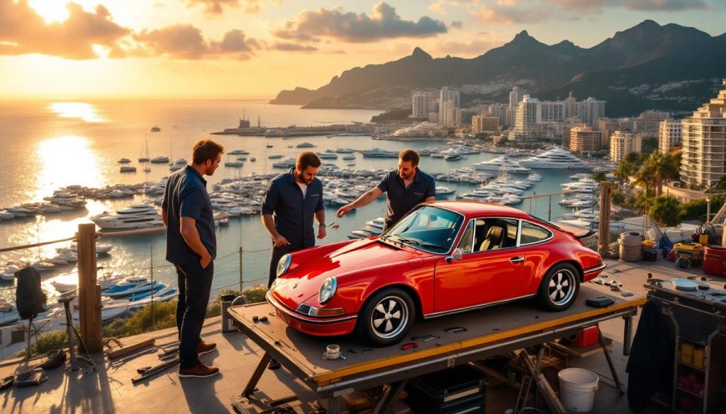 découvrez l'émission 'wheeler dealers' au cœur de monaco, où nos experts restaurent une porsche 911 emblématique de la collection princière, juste avant le prestigieux tour de corse. suivez chaque étape de cette transformation passionnante et plongez dans l'univers des automobiles de luxe.