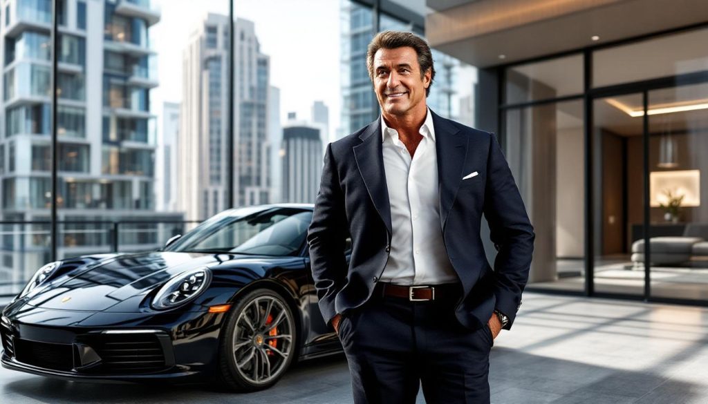 découvrez comment sylvester stallone met le paquet pour séduire pamela anderson, avec une porsche flambant neuve et un appartement de rêve, dans cette histoire d'amour palpitante.