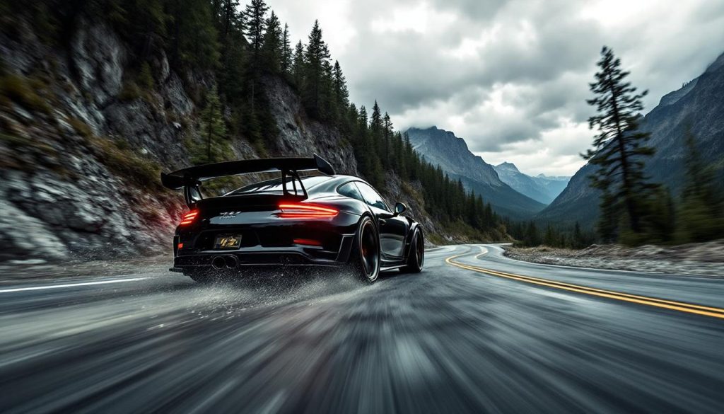 découvrez l'incroyable récit d'une course-poursuite à plus de 200 km/h impliquant une porsche de location, qui s'est terminée de façon spectaculaire contre une fontaine sous les yeux des gendarmes. sensations fortes garanties !