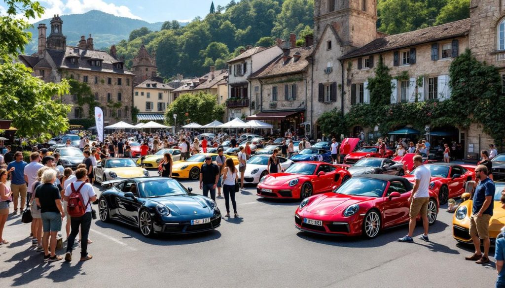découvrez l'exposition porsche inter-clubs à vals-les-bains, un événement incontournable pour les passionnés d'automobiles, en prélude au salon automobile. vivez une expérience unique autour des modèles emblématiques de la marque.