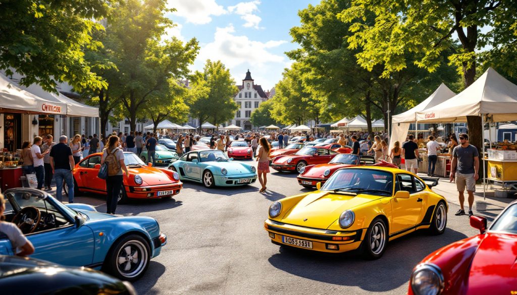 ce samedi à aire-sur-la-lys, assistez à un événement unique : le départ de la ch’ti classic avec 200 porsche exposées. passionnés d’automobile, ne manquez pas ce rassemblement exceptionnel !