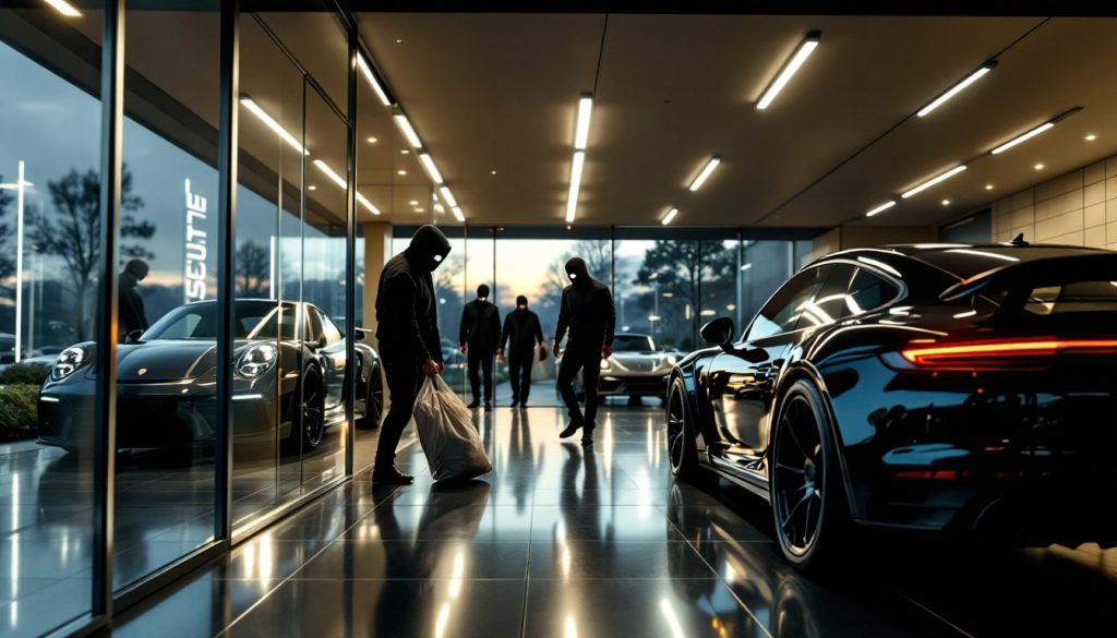 un cambriolage spectaculaire s'est produit à la concession porsche d'aubière, où des voleurs ont réussi à s'emparer de véhicules de luxe en plein cœur de la nuit. découvrez tous les détails de cette opération audacieuse.