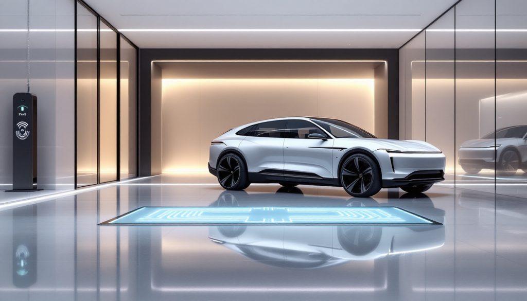 découvrez le nouveau porsche cayenne électrique : profitez de la recharge sans fil, aussi simple que pour votre smartphone, et vivez une expérience de conduite innovante, performante et écologique.