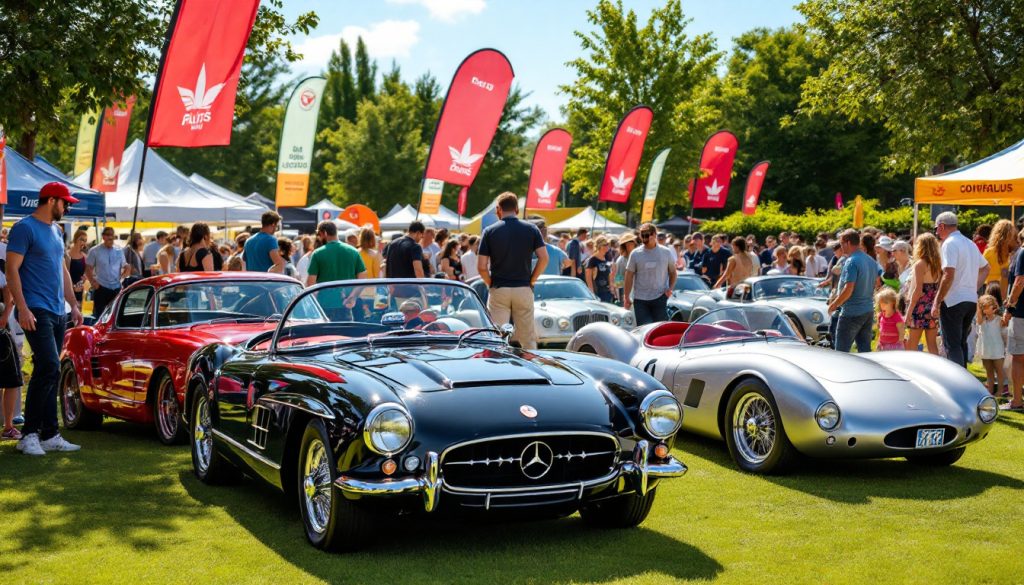 découvrez l’exposition de voitures rétro à saint-genis-laval : une collection fascinante de mustang, porsche, torpédo et bien d’autres modèles emblématiques, qui a séduit un large public de passionnés et de curieux.