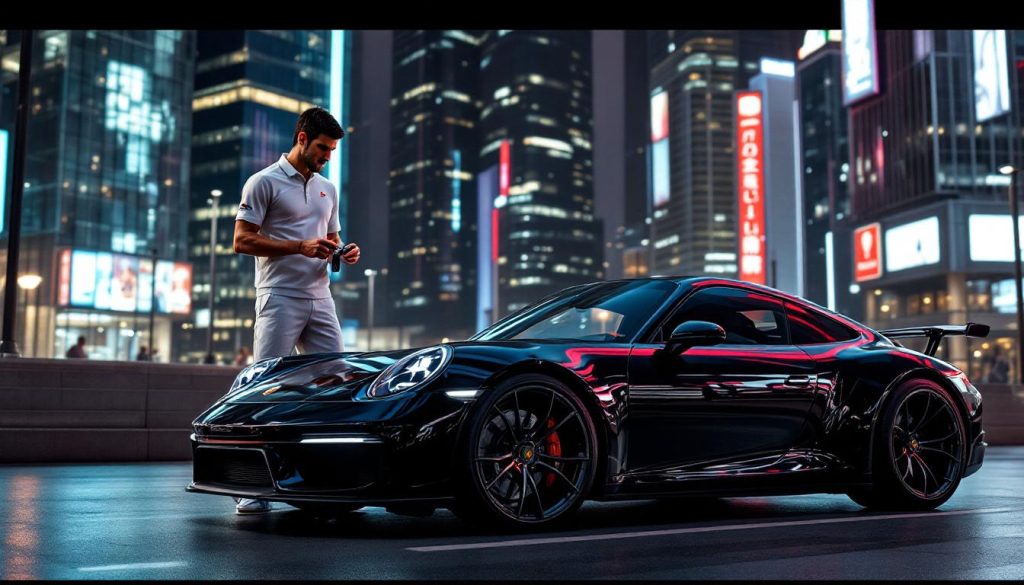 découvrez comment un tennisman célèbre, inspiré par novak djokovic, a voulu s'offrir une porsche 911 mais se retrouve confronté à une situation inattendue l'empêchant de la conduire.