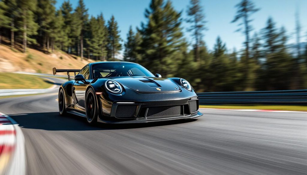 découvrez la porsche 911 gt3 manthey équipée d'un pack aérodynamique révolutionnaire, capable de réaliser un chrono impressionnant de 6:53 sur le légendaire circuit du nürburgring.