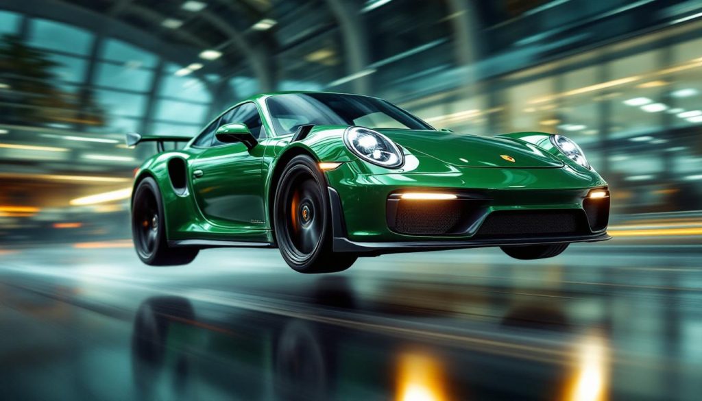 découvrez cette porsche verte exclusive qui s'envole à plus de 300 000 euros, un prix exceptionnel pour un modèle rare et prestigieux.