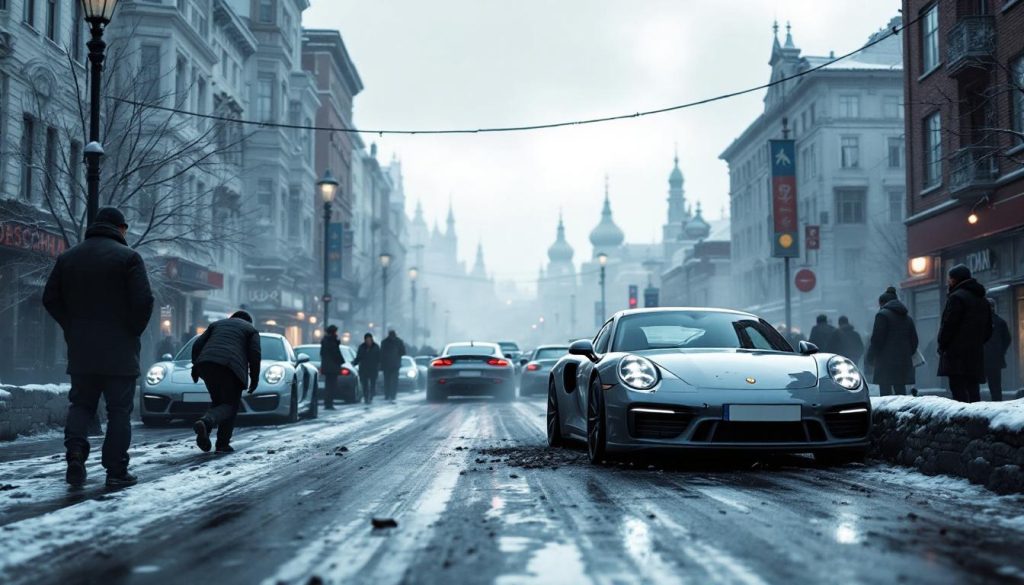 en russie, de nombreuses porsche subissent des pannes soudaines; une enquête se penche sur la possibilité d'un sabotage délibéré derrière ces incidents mystérieux.