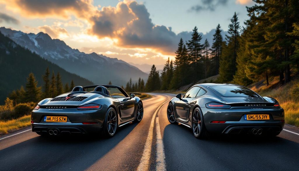 découvrez le retour imminent du moteur thermique avec les nouvelles porsche boxster et cayman, alliant performance classique et technologie moderne.