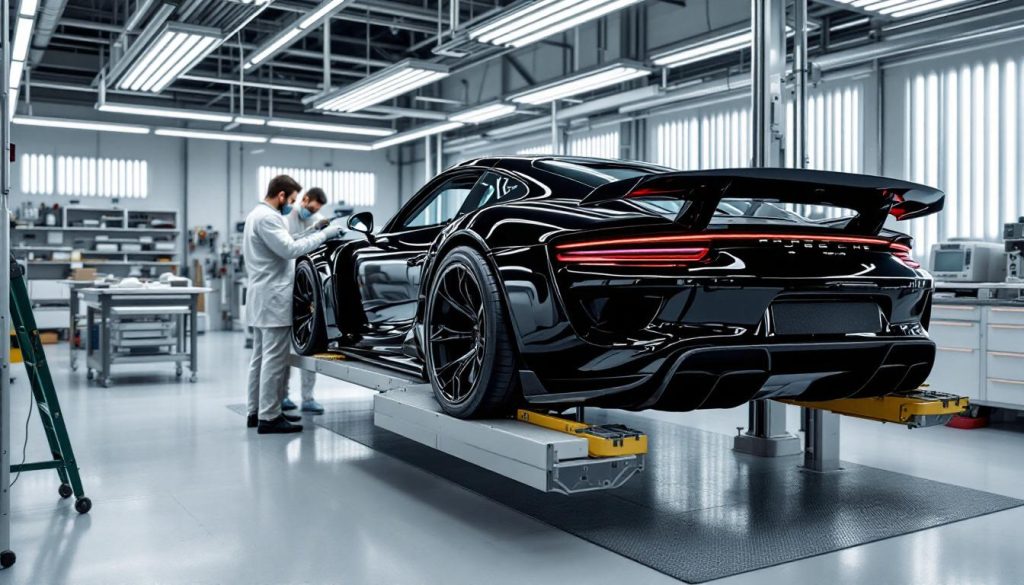 porsche restaure une carrera gt à l'état neuf, offrant un retour à zéro kilomètre grâce à une restauration minutieuse alliant savoir-faire et technologie de pointe.