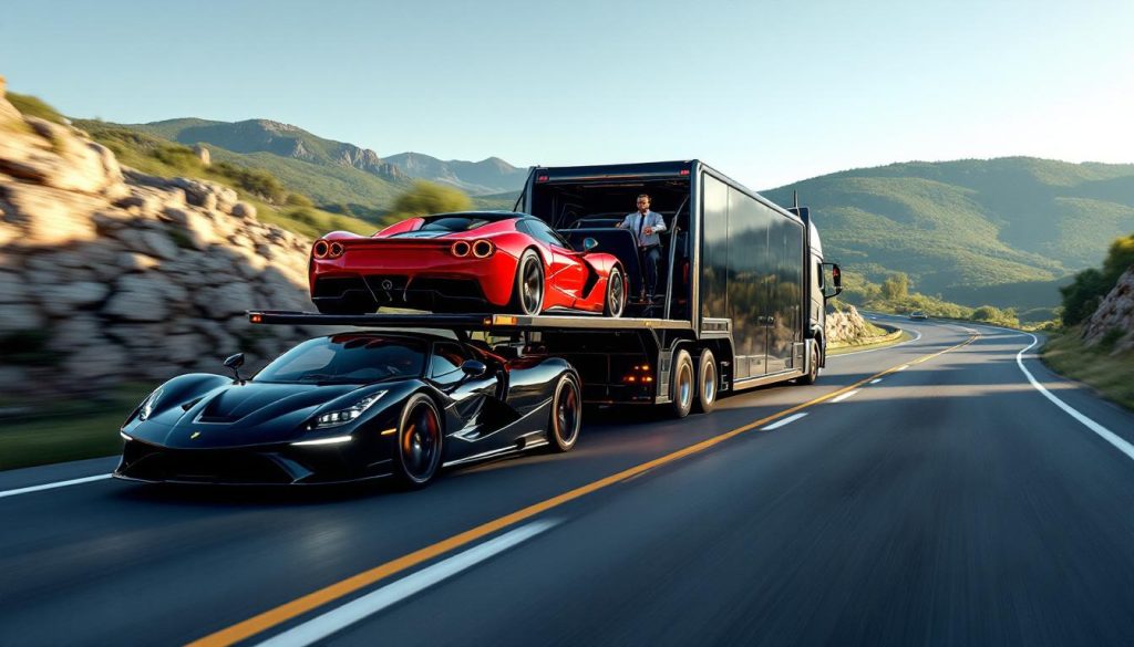 découvrez charles despeyroux, le convoyeur d'exception, qui transporte avec passion ferrari, porsche et mclaren à travers les paysages uniques de l'aveyron.