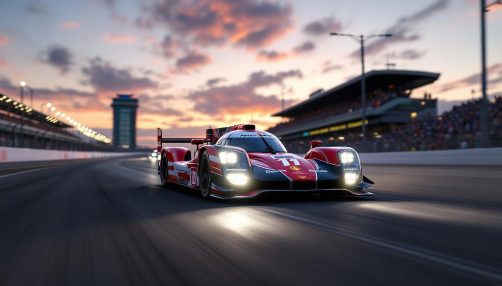 suivez la 5e session des heures de daytona / roar où porsche penske reprend le contrôle de la course avec une performance impressionnante.