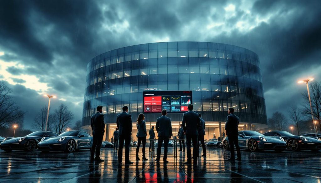 découvrez les dessous de la crise majeure qui secoue porsche à stuttgart, révélant les enjeux et défis auxquels le constructeur allemand est confronté.