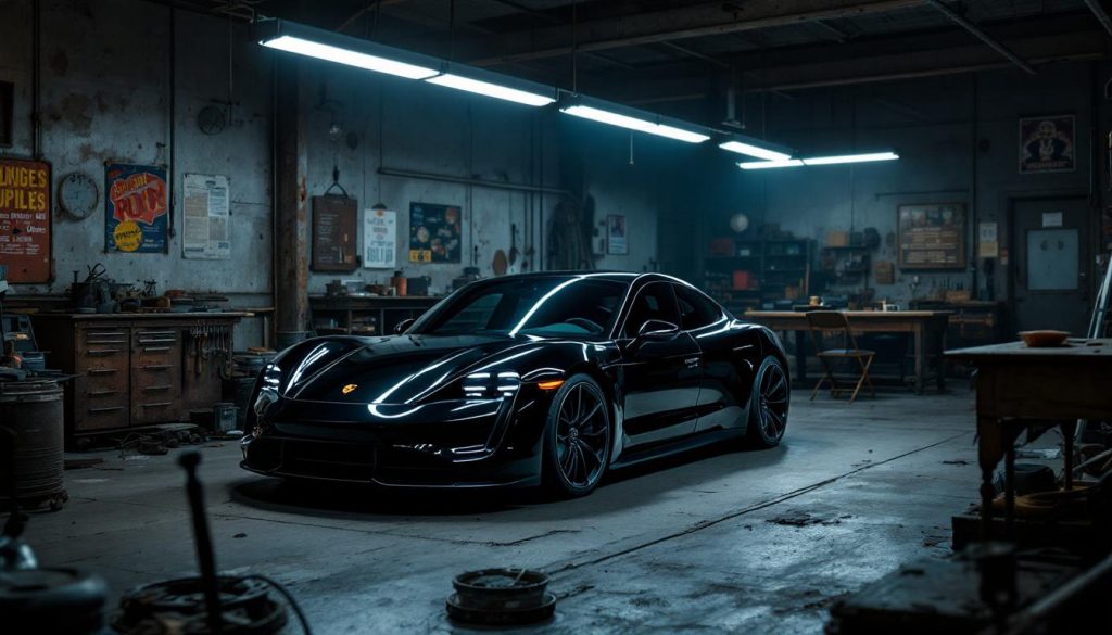 découvrez l'histoire complexe de la porsche taycan turbo 2020, entre un passé chargé de défis et une vente aux enchères ratée qui a surpris les passionnés.