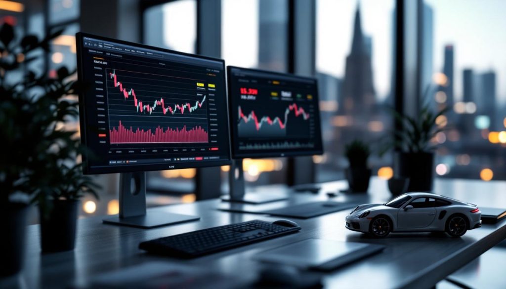 ubs ajuste son objectif de cours pour porsche ag à 42 euros tout en maintenant une recommandation « neutre », reflétant une perspective prudente sur les performances du titre.