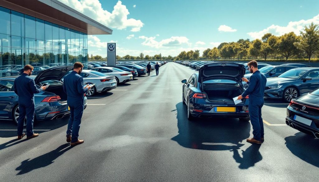 volkswagen et porsche rappellent plus de 500 000 véhicules aux états-unis en raison d'un défaut de caméra de recul, assurant la sécurité des conducteurs.