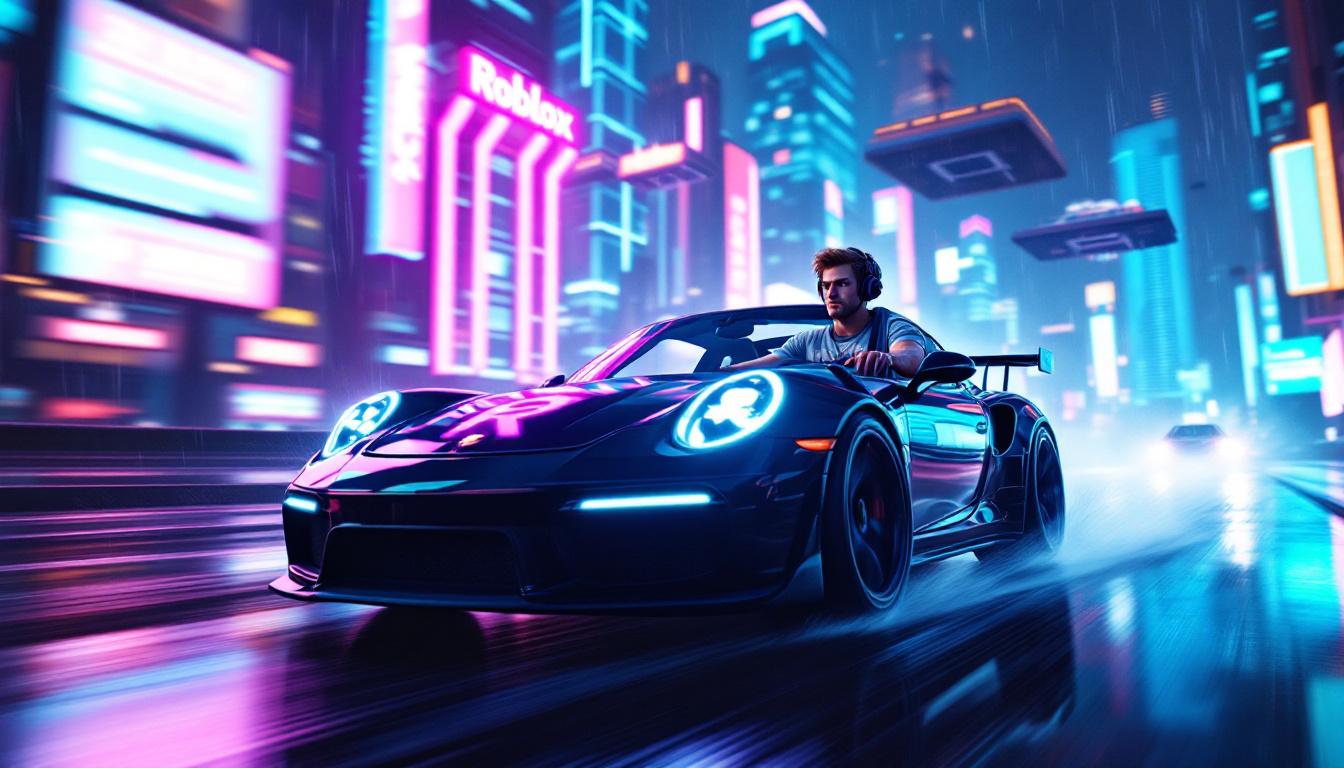 découvrez comment, à seulement 19 ans, il a fait fortune grâce à roblox et s'est offert une porsche de luxe, symbole de son succès fulgurant.