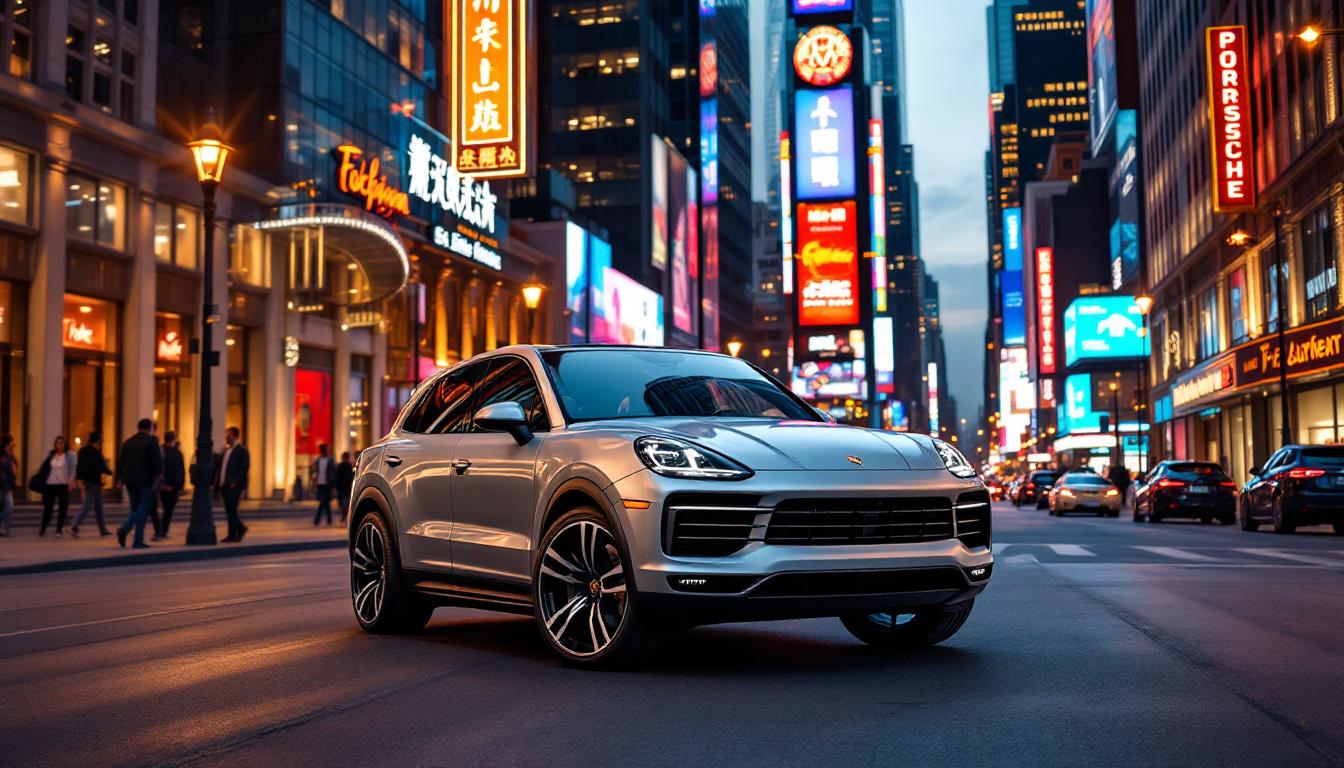 découvrez le nouveau suv électrique porsche cayenne s, une innovation qui enrichit la gamme électrique de porsche alliant performance, design et technologie avancée.