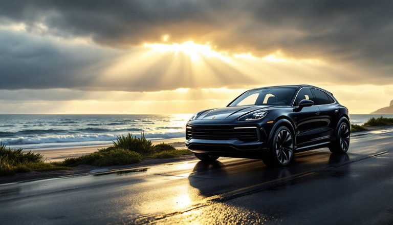 découvrez notre essai du porsche cayenne électrique, où puissance et douceur s'allient pour offrir une expérience de conduite sereine après la tempête. plongez dans l'innovation et le confort d'un suv électrique d'exception.