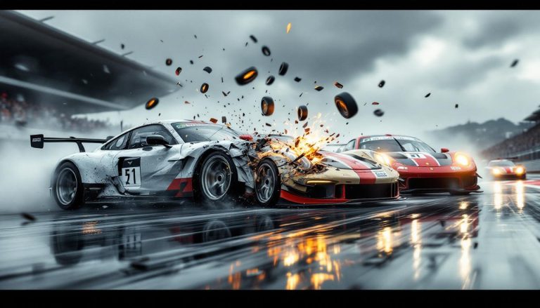 découvrez les détails de l'imposant accident survenu lors de la porsche carrera cup, qui a provoqué le décalage du coup d'envoi du grand prix de formule 1 au japon.