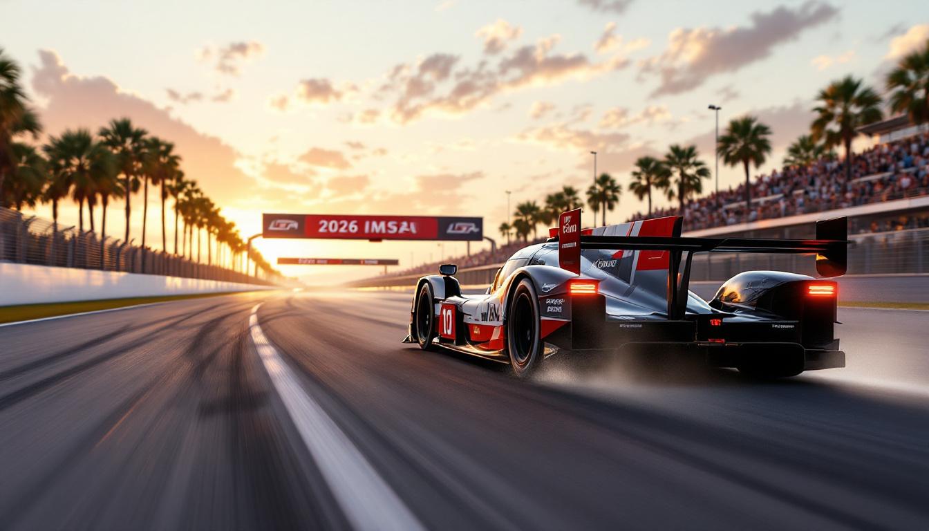 découvrez la victoire spectaculaire de porsche aux heures de sebring 2026, affirmant son statut de maître incontesté de l'imsa dans une course d'endurance passionnante.