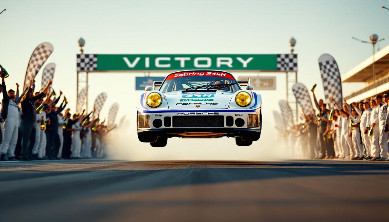 porsche réalise un doublé à sebring tandis qu'alpine confirme le départ de bruno famin vers l'aco. découvrez toutes les dernières informations sur ces événements majeurs du sport automobile.