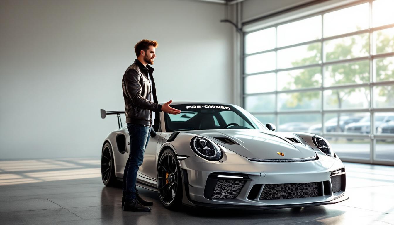 découvrez l'histoire captivante d'un passionné qui achète une porsche quasi neuve à 260 000 €, et la surprise inattendue cachée dans la boîte qui révèle tout.