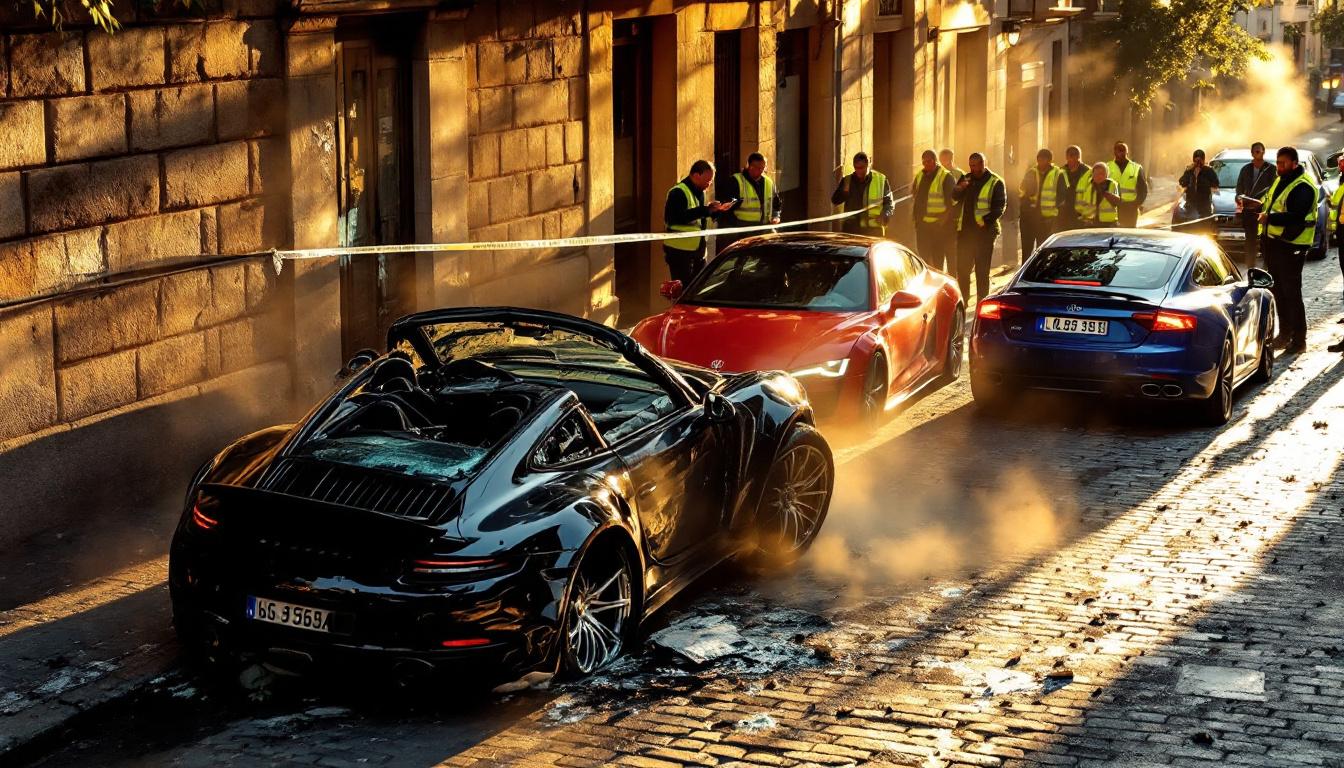 découvrez le mystère des voitures de luxe volées et vandalisées à toulouse, une affaire surprenante qui intrigue les habitants et les forces de l'ordre.