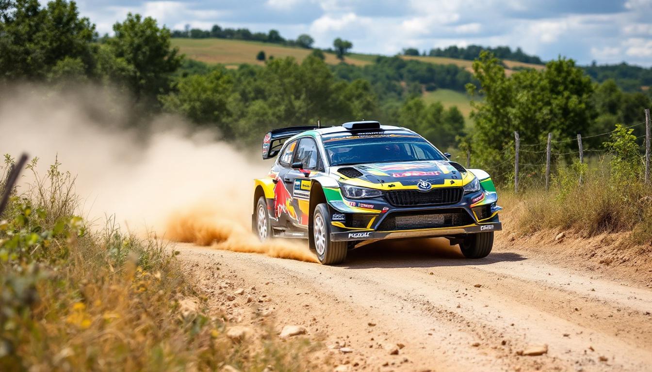 découvrez les ambitions de florian todeschini, grand favori du rallye terre des causses, qui vise un doublé spectaculaire dans cette compétition incontournable.