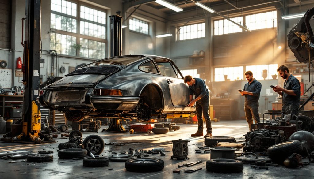 dans car sos – saison 2, les experts relèvent un défi de taille : restaurer une porsche complexe, véritable puzzle mécanique, et lui redonner vie.