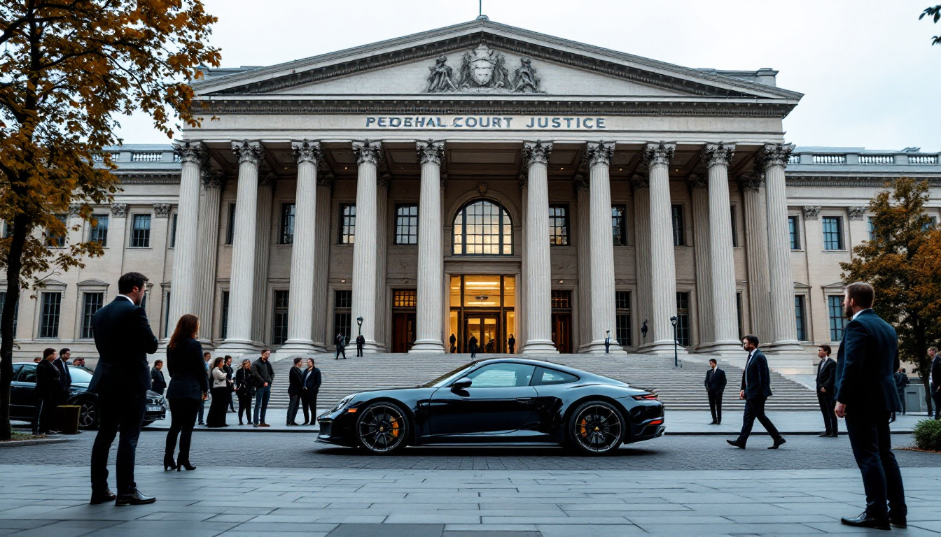 la cour fédérale de justice donne raison à porsche se : les plaignants ne recevront pas de dommages-intérêts dans cette affaire.